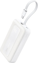 Akupank Anker Power Bank 10000 mAh, 30 W, valge