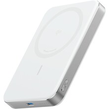 Akupank Anker MagGo PowerBank 10000 mAh, juhtmevaba laadimine, valge