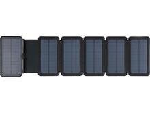 Akupank Sandberg Solar 6-Panel Powerbank 20000 mAh, must