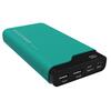 Akupank Realpower PB-15000C, 15000 mAh, 5 W, roheline
