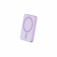 Akupank Force Power MagSafe 5000 mAh, 15 W, lilla