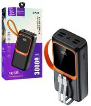 Akupank Denmen DP31 30000 mAh, 4xUSB, 1xUSB-C, must