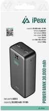 Akupank iPeax Power Bank 30000 mAh, 2x USB-A