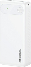 Akupank Usams PB80 PD20W 20000 mAh, valge