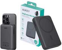 Akupank Aukey PB-MS04 10000 mAh, 20 W, hall, Qi2, MagSafe PD