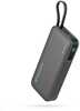 Akupank Cuktech CUKP200NGLDG 20000 mAh, 55 W, integreeritud USB-C kaabliga, hall