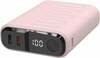 Akupank Realpower PB-10000C PD+ 10000 mAh, 3x Type-C, roosa