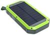Akupank RealPower PB-10000 Solar 10000 mAh, must, roheline