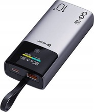 Akupank Tracer Comet 10000 mAh, ekraaniga, PD+QC