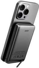 Akupank Aukey PB-MS06 Qi2 PowerBank 10000 mAh, 30 W, MagSafe PD