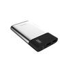 Akupank Terratec P80 Slim 8000 mAh, must-hõbe