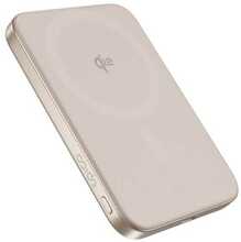 Akupank Epico UltraPack EM51 Qi2 5000 mAh, Slim Alu Mag+, Desert Titanium