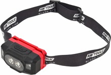 Pealamp AW-Tools AWTOOLS LED USB laadijaga, must