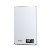 Akupank Bwoo P75 PD 5000 mAh, 20 W, magnetiline, digitaalse ekraaniga, must