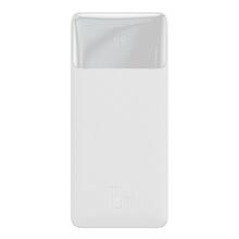 Akupank Baseus Bipow 10000 mAh, 15 W, valge