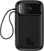 Akupank Baseus QPow 2 20000 mAh, 30 W, must