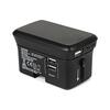 Akupank Realpower TravelCharge-4k, must, juhtmevaba laadimine