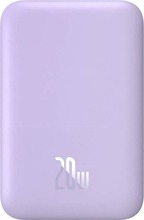 Akupank Baseus Powerbank mini 6000 mAh, 20 W, lilla