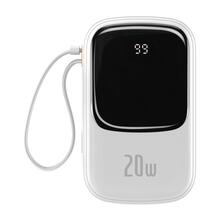 Akupank Baseus Qpow Pro 20000 mAh, 20 W, valge