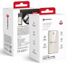 Akupank Forcell F-ENERGY F10K8 10000 mAh, 15 W, titanium dessert