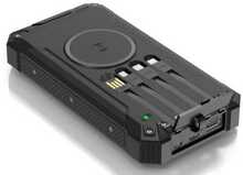 Akupank Denver PSC-20012 20000 mAh, juhtmevaba laadimine, must