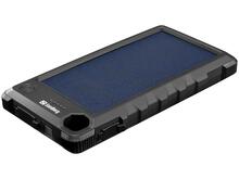 Akupank Sandberg Outdoor Solar Powerbank 10000 mAh, must
