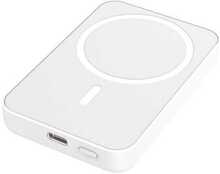 Akupank Wave MagPower Plus 10000 mAh, valge