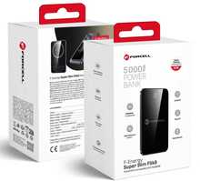 Akupank FORCELL F-ENERGY F5K8 Super Slim 5000 mAh, 15 W, must