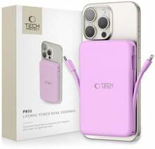 Akupank Tech-Protect PB31 LifeMag 10000 mAh, 15 W, lavendel