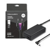 Toiteadapter Qoltec 51775 LG monitorile, 40 W, 19 V, 2.1 A, 6.5x4.4 mm, must