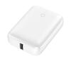 Akupank Platinet 10000 mAh, 22.5 W, valge