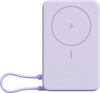 Akupank Xiaomi Magnetic Power Bank 10000, 33 W, sisseehitatud alusega, lilla