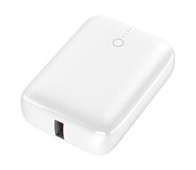 Akupank Platinet 10000 mAh, 22.5 W, valge
