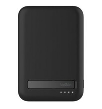 Akupank Belkin Powerbank with stand 8000 mAh, Qi2, must