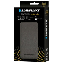 Akupank Blaupunkt 20000 mAh, 20 W, must