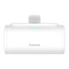 Akupank Baseus OS-Baseus Compact IP 5000 mAh, 20 W, valge