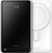 Akupank Baseus Magnetic 10000 mAh, 20 W, valge