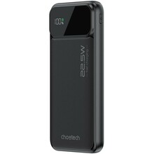 Väline aku Choetech B728 10000 mAh, 22.5 W, must