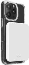 Akupank Puro Mag Plus 5000 mAh, 20 W, Qi2, MagSafe ühilduv, valge