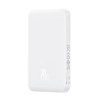 Akupank Baseus Magnetic Mini 5000 mAh, 20 W, valge