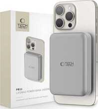 Varutoiteallikas Tech-Protect PB11 LifeMag 10000 mAh, 15 W, titaan