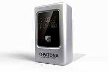 Akupank PATONA Platinum Powerbank Luxury One PD35 10000 mAh, 35 W, USB-C + USB-A, hõbe/must