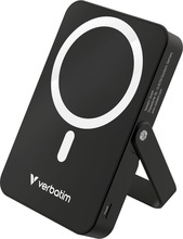 Akupank Verbatim Charge n Go, 10000 mAh, juhtmevaba laadimine, must