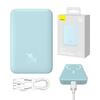 Akupank Baseus Magnetic Mini 10000 mAh, 20 W, sinine