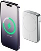 Akupank ALOGIC PowerBank MagSafe 5000 mAh, valge
