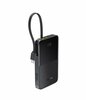 Akupank Baseus LiPo 10000 mAh, 22.5 W, USB + USB-C, integreeritud USB-C kaabliga, must