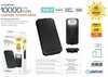 Akupank Platinet Solar 10000 mAh, must