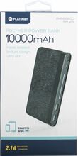 Akupank Platinet PMPB10FGD 10000 mAh, tumehall