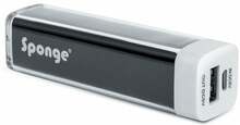 Akupank Sponge Power Bank 2600 mAh, valge