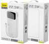Akupank Dudao K15Pro 20000 mAh, 22.5 W, valge